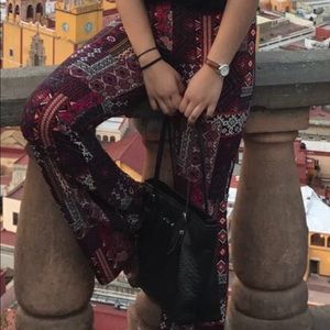 Boho flare pants